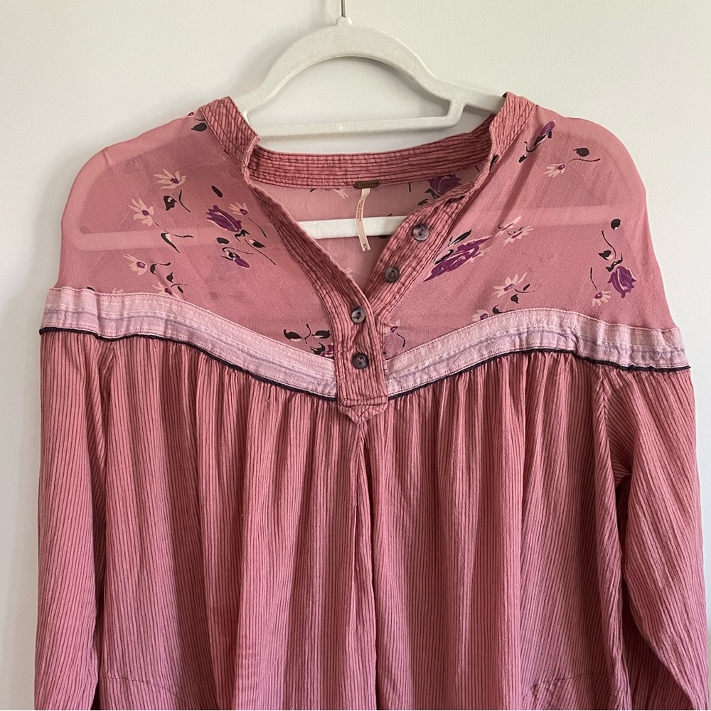 Free people long sleeved top